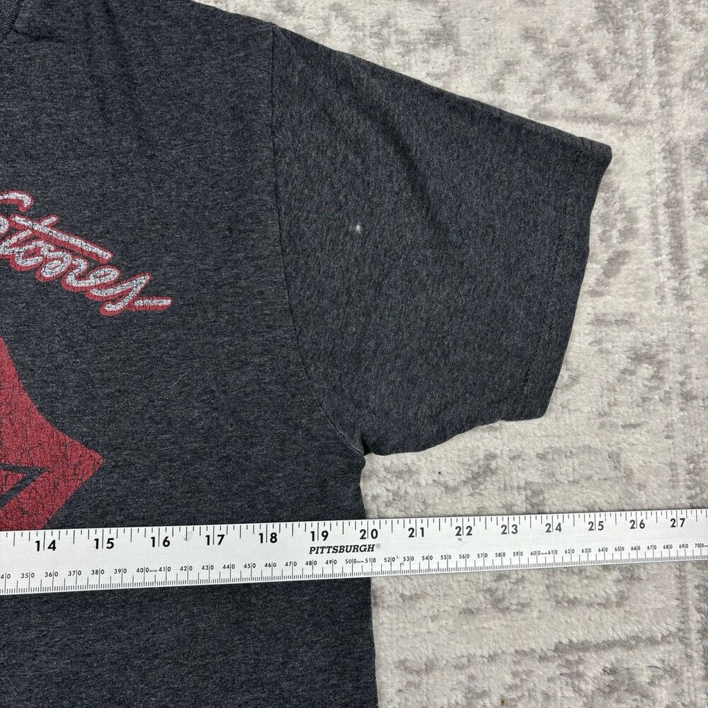 The Rolling Stones T-Shirt Distressed Tongue Print Genuine Merch Tee Size Large - Picture 3 of 5